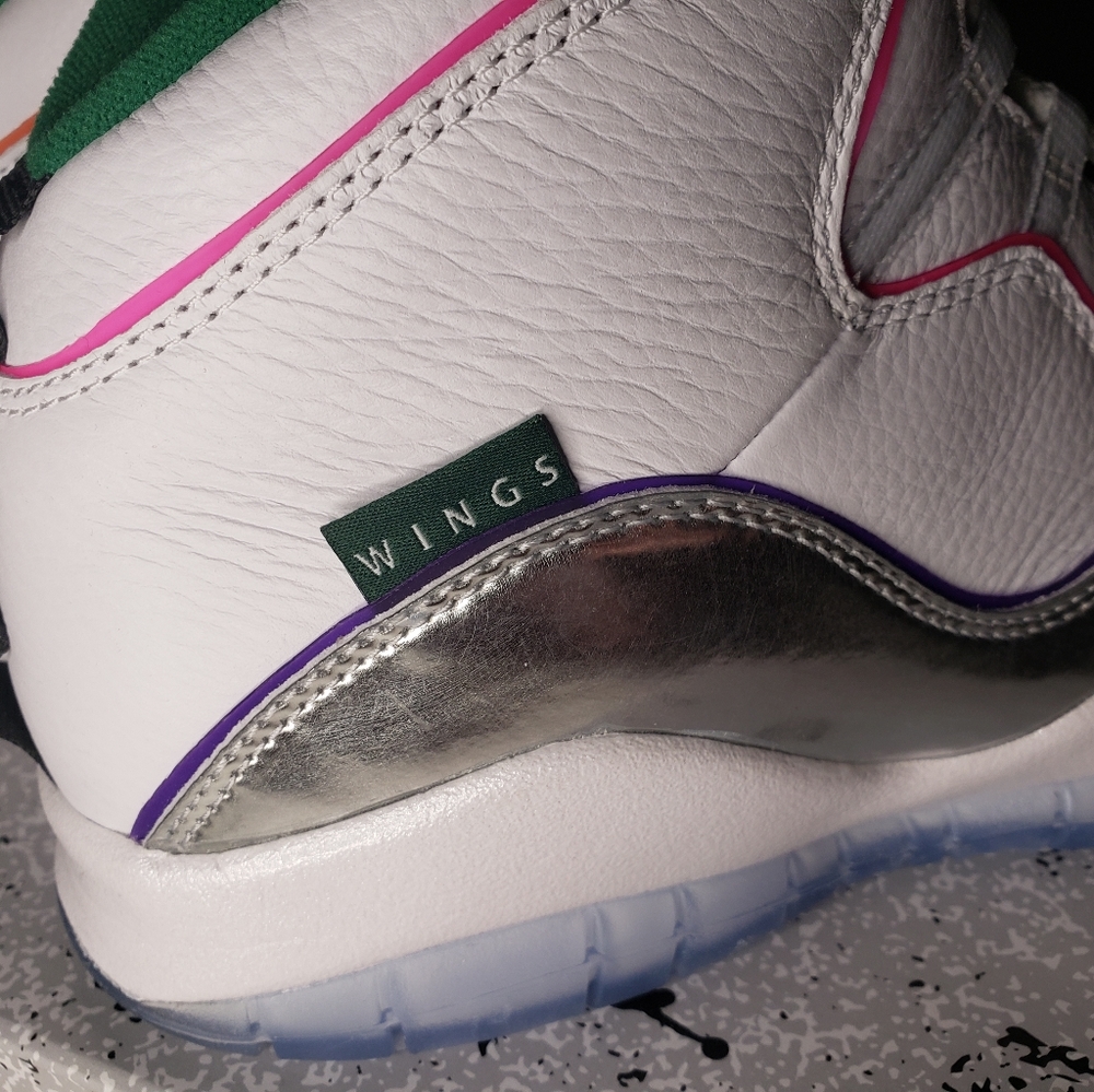 AIR JORDAN 10 RETRO 'WINGS' MENS 11.5 [CK4352-103] - Picture 10 of 16